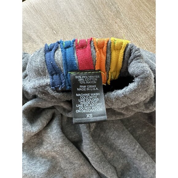 Aviator Nation 5 STRIPE SWEATPANTS - HEATHER GREY Size XS - Picture 6 of 12